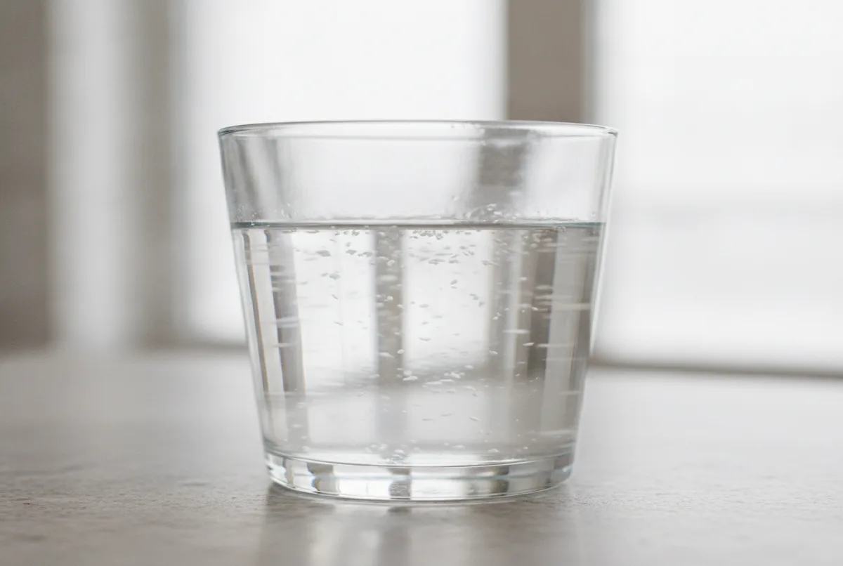 Хлопья в воде